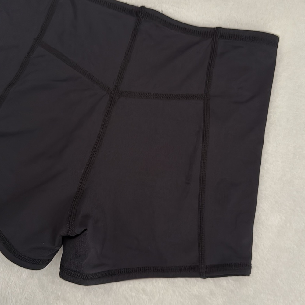 L*Space | Verona Reversible Swim Short Active Bikini Bottom Black/Purple (S) - Picture 8 of 16